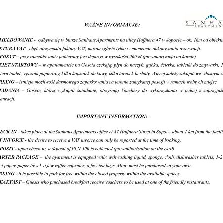 Sanhaus Apartments - Patio Mare - Apartament Z Balkonem I Parkingiem W Centrum Σόποτ Εξωτερικό φωτογραφία